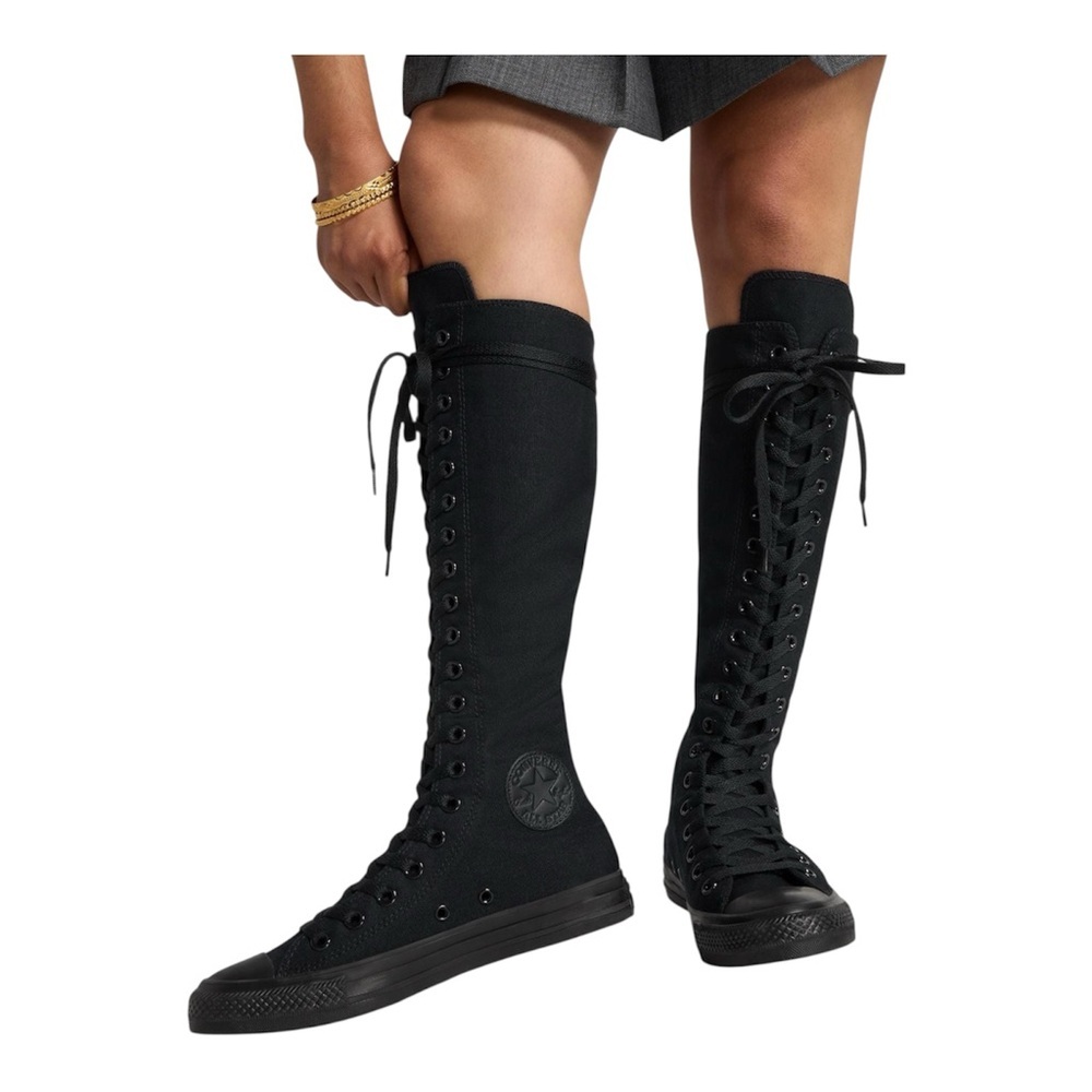 Unisex Converse Chuck Taylor All Star Foundation XX-Hi Black - Picture 3 of 10